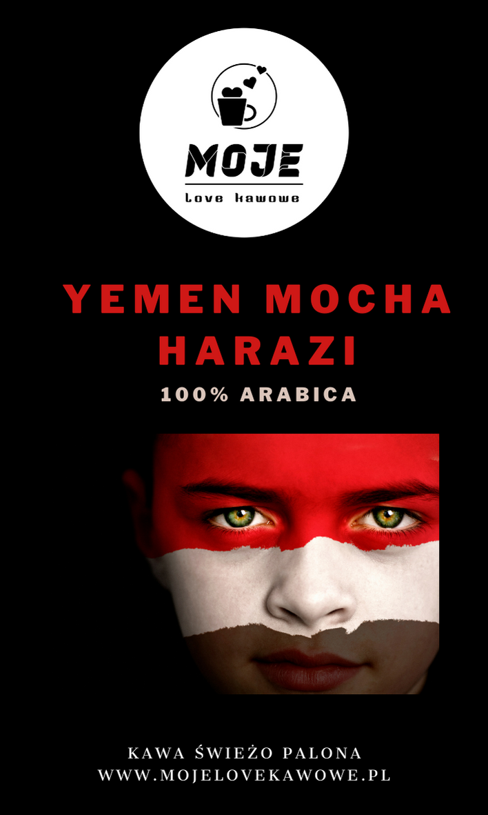 Kawa Yemen Mocha Harazi 1000g ziarnista