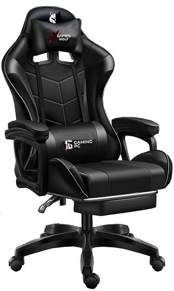 Fotel gamingowy Ekspand FG02 czarny