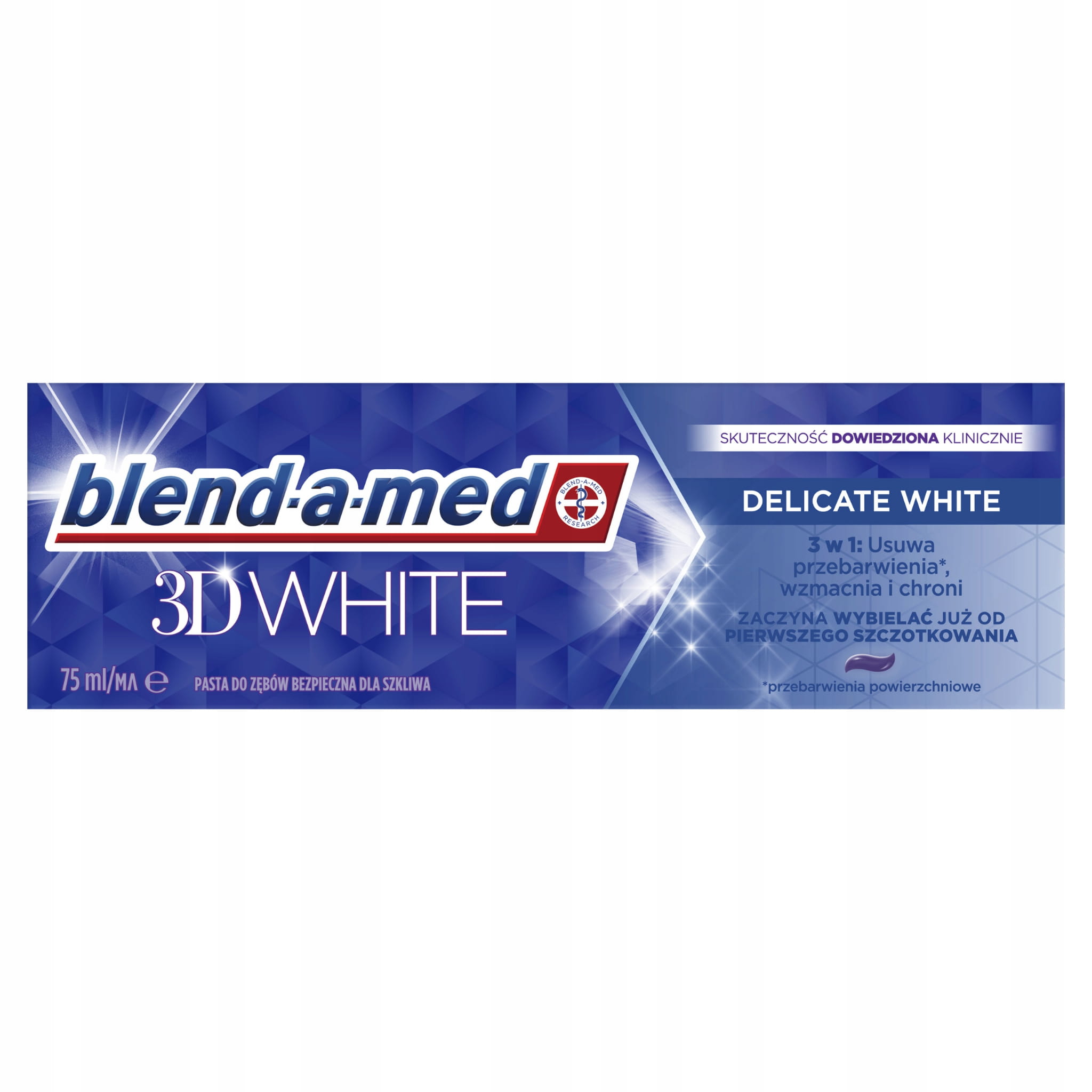 Blend-a-med 3D White DELICATE 75ml