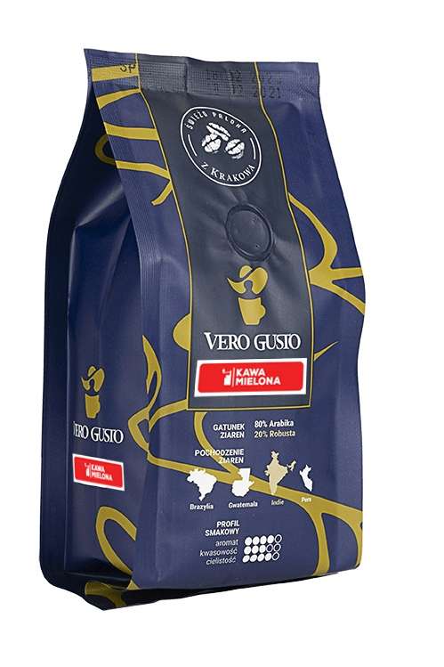 Caveres VERO GUSTO - Kawa mielona 250g