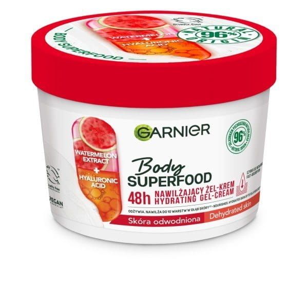 Garnier SUPERFOOD krem do ciała WATERMELON 380ml