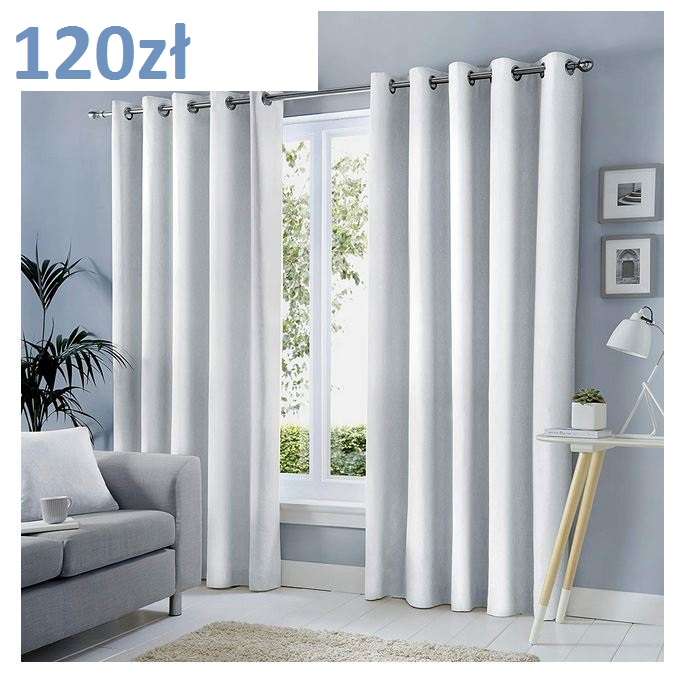 - 50% taniej* Nowa zasłona  117x229 cm  120zł