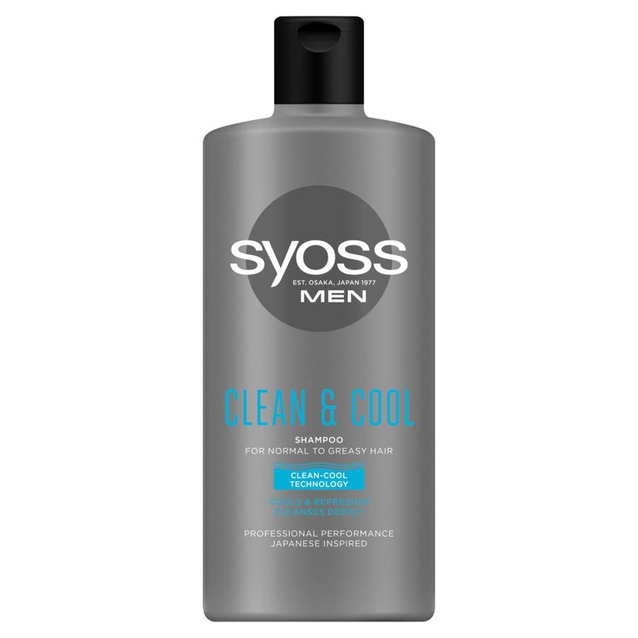 Syoss Men szampon do włosów 440ml Clean & Cool