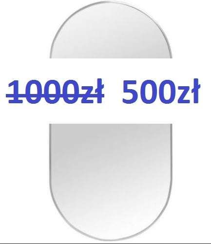 - 50% Nowe lustr   120x60 cm  500zł