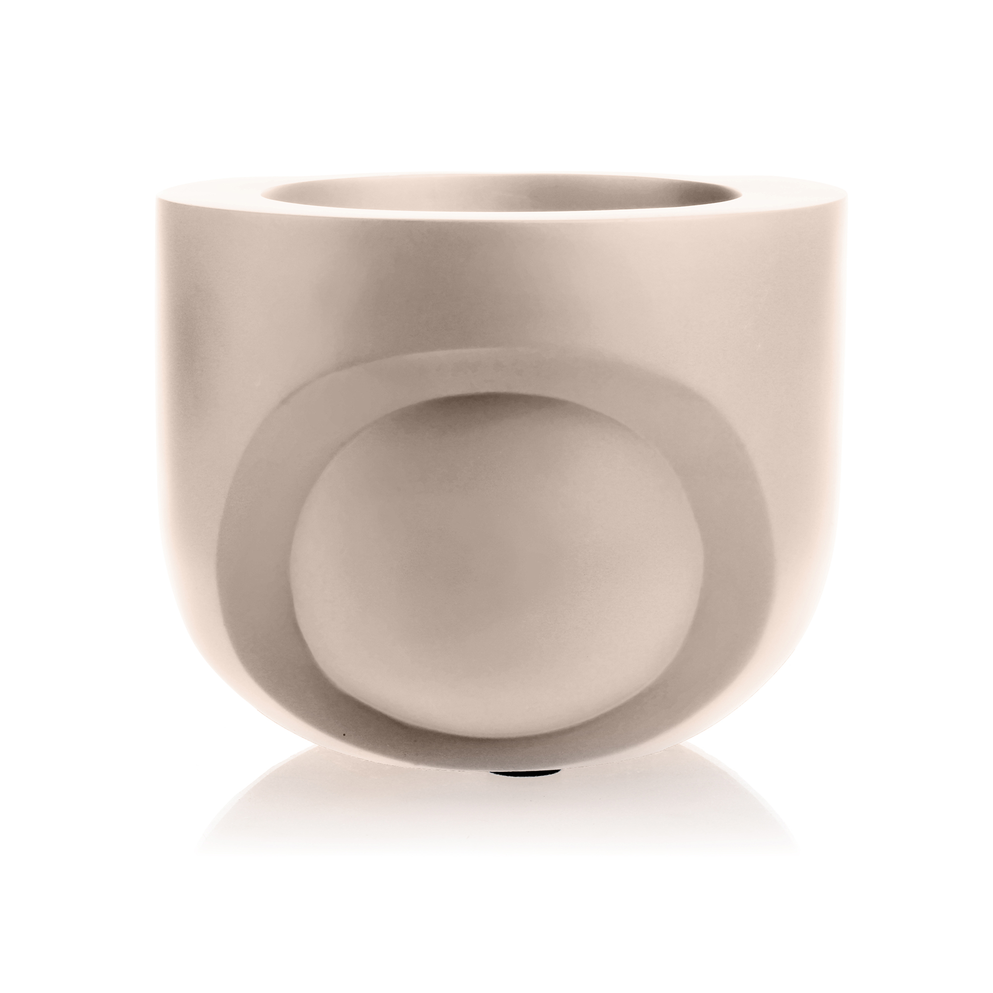 Donica Cut My Side Light Beige Poli 13 cm