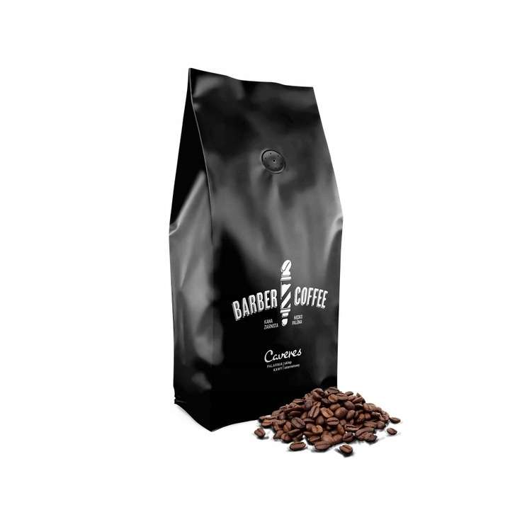 Caveres BARBER COFFEE - Kawa ziarnista 250g