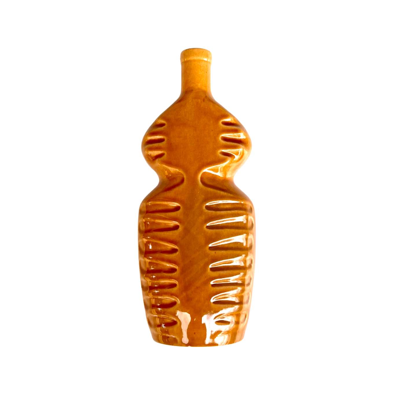 Stara porcelitowa butelka LWWG-4 Mirostowice, lata 70.