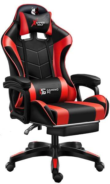 Fotel gamingowy Ekspand FG02 czerwony