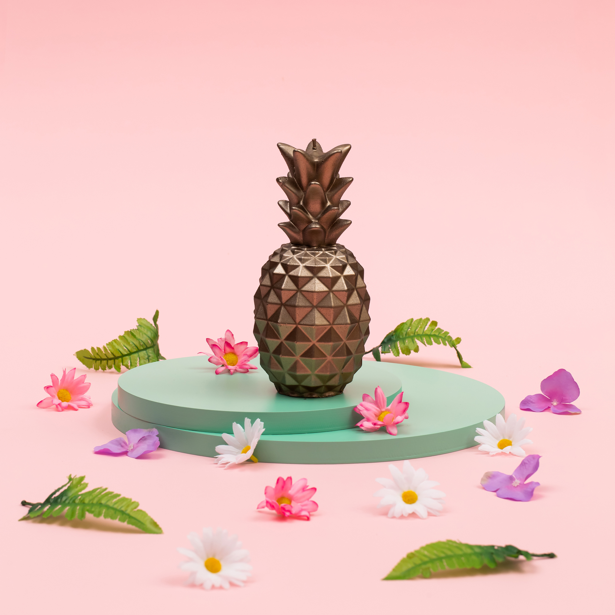 Świeca Pineapple Brass