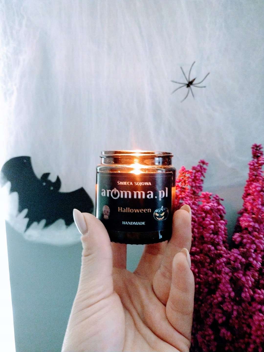 Świeca sojowa zapachowa Halloween 120 ml