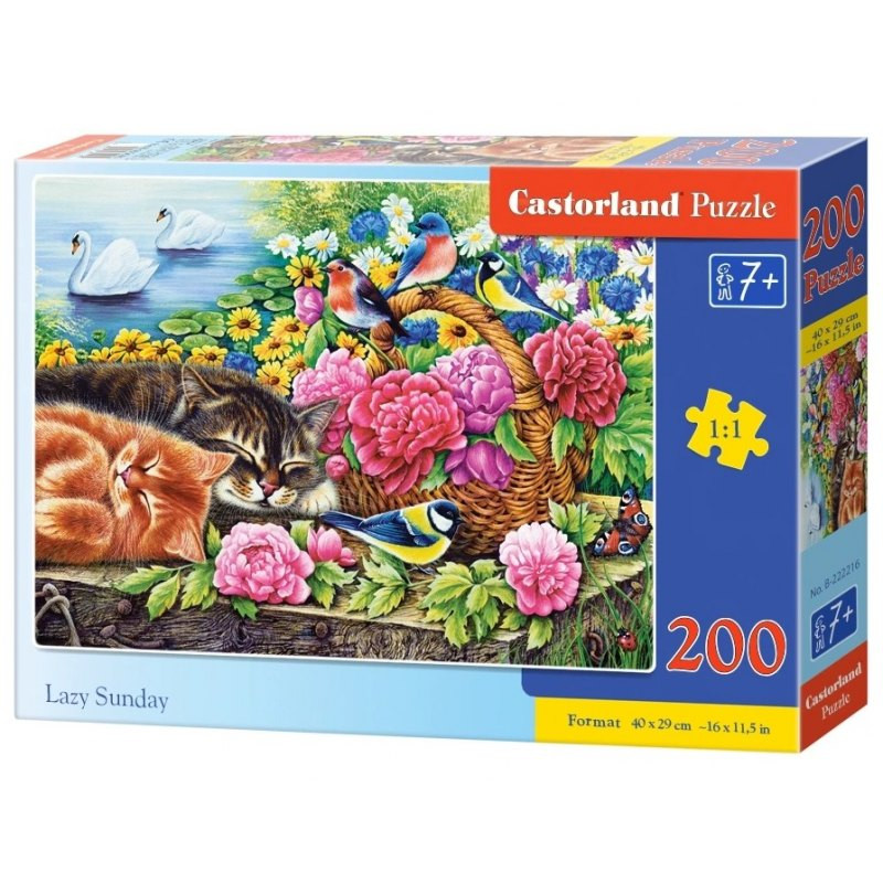 Puzzle 200 elementów lazy sunday