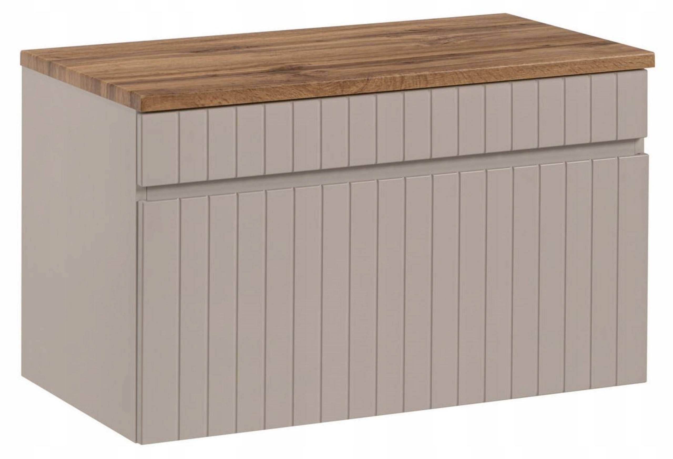 KASZMIROWA Szafka Łazienkowa z BLATEM 80 cm RYFLE