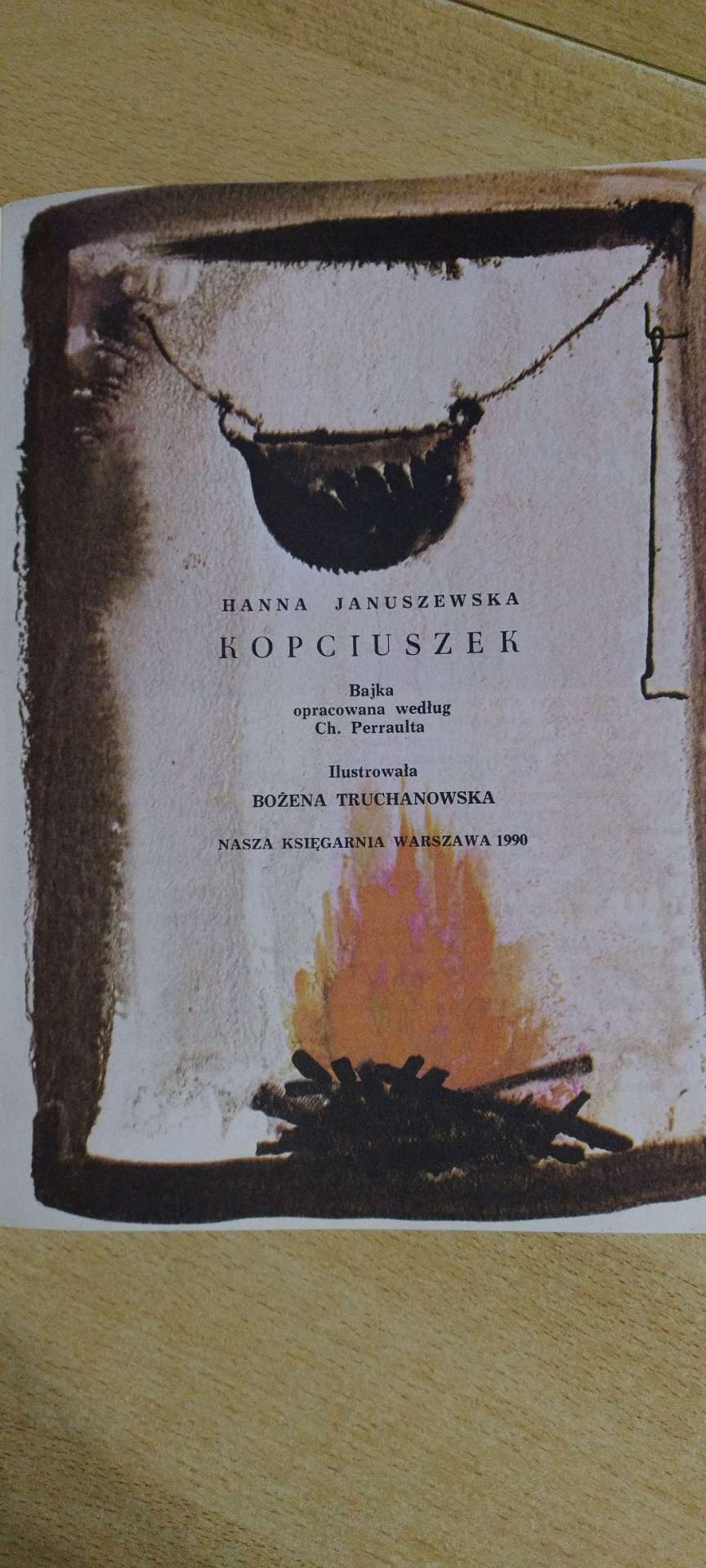 Książka  Kopciuszek -Hanna Januszewska 