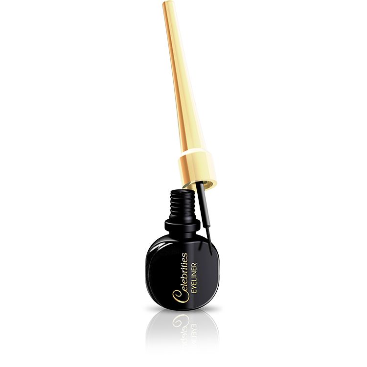 Eveline eyeliner Celebrities czarny Widelash