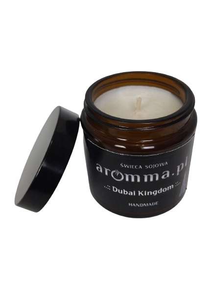 Świeca sojowa zapachowa Dubai Kingdom 120 ml - Aromma