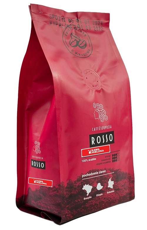 Caveres ROSSO - Kawa mielona 250g