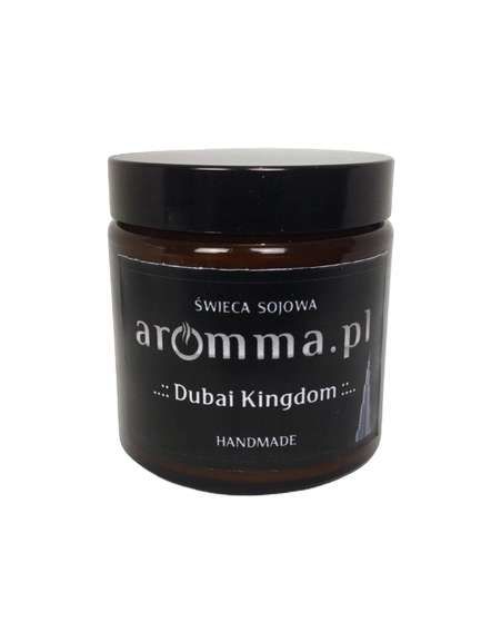 Świeca sojowa zapachowa Dubai Kingdom 120 ml - Aromma