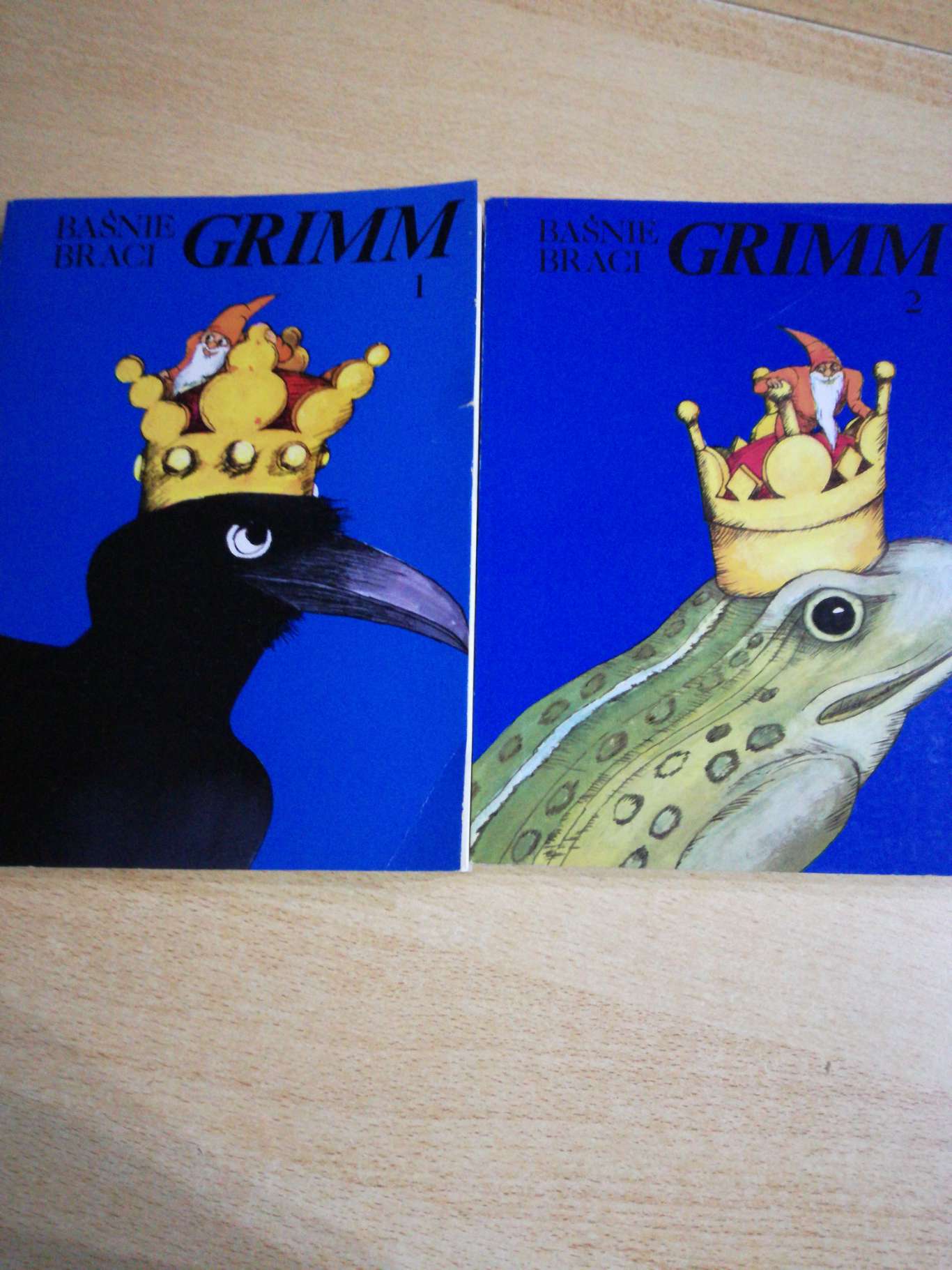 Książka Baśnie braci Grimm. Tom 1 i Tom 2.