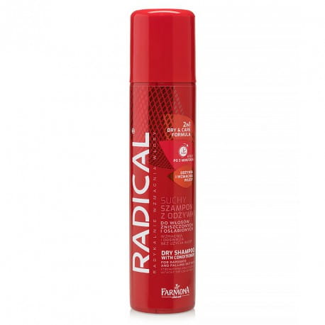Radical suchy szampon 180ml zniszczone