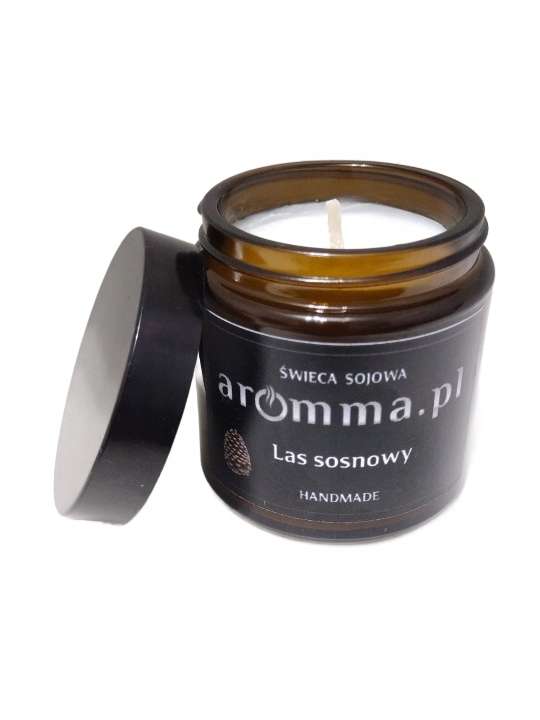 Świeca sojowa zapachowa Las Sosnowy 120 ml