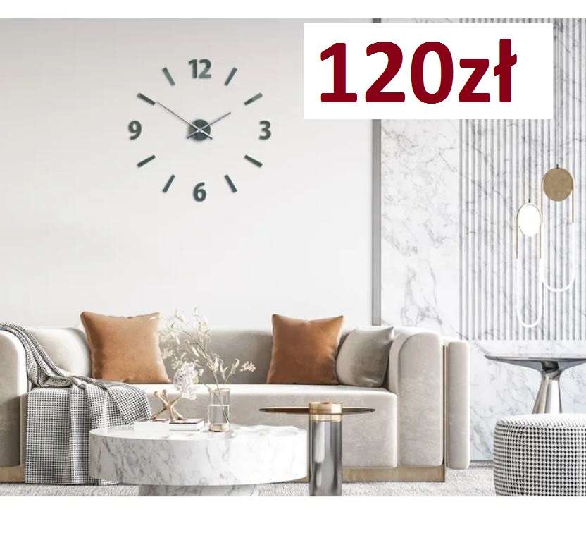 - 55% taniej* zegar firmy Symple Stuff 75 cm  120zł