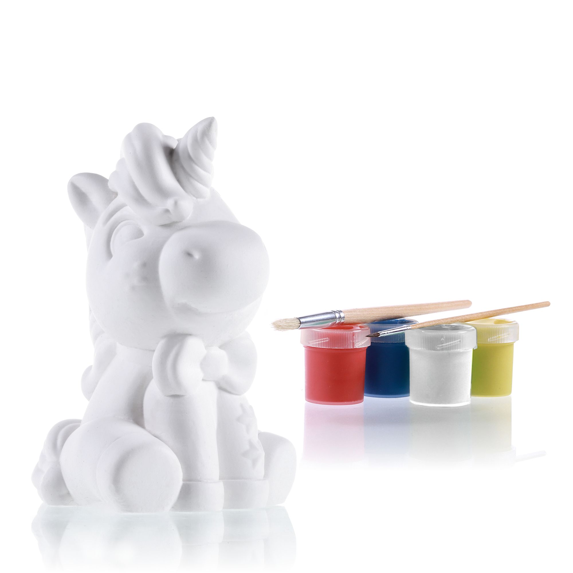Kolorowanka 3D Funny Unicorn