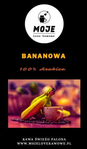 Kawa smakowa Bananowa 1000g ziarnista