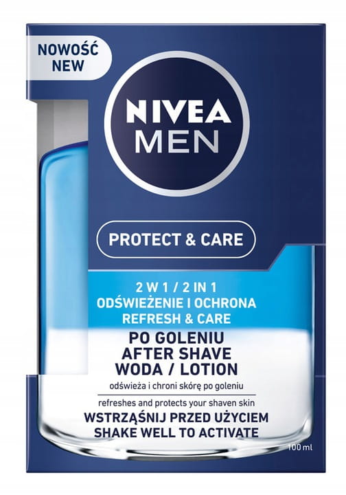 Nivea Men woda po goleniu 100ml 2w1 PROTECT & CARE