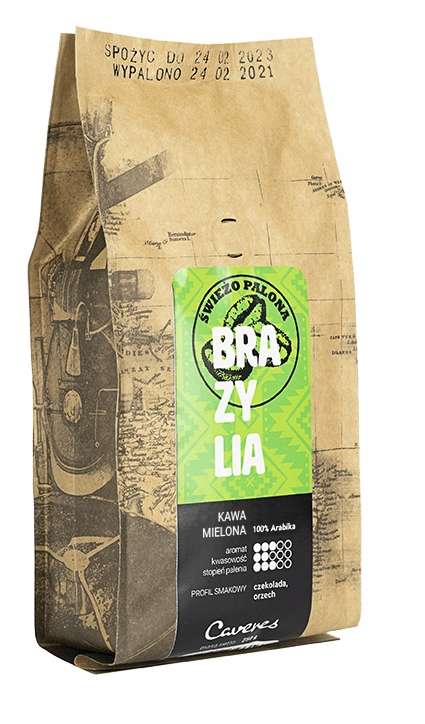 Caveres BRAZYLIA SANTOS - Kawa mielona 250g