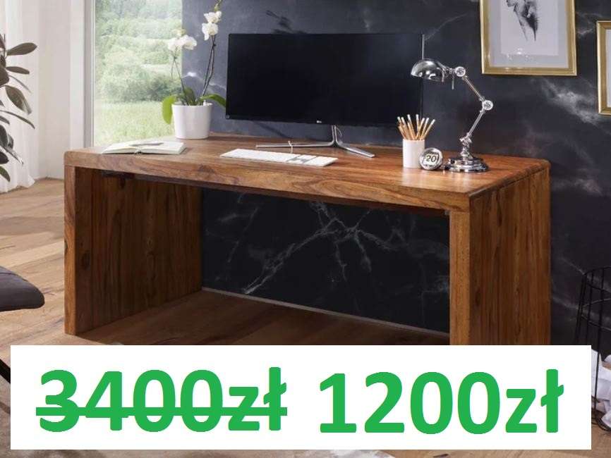- 60% Nowe biurko  180x90 cm  1200zł