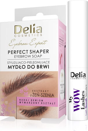 Delia mydełko do brwi 10ml i odżwyka do rzęs 3ml