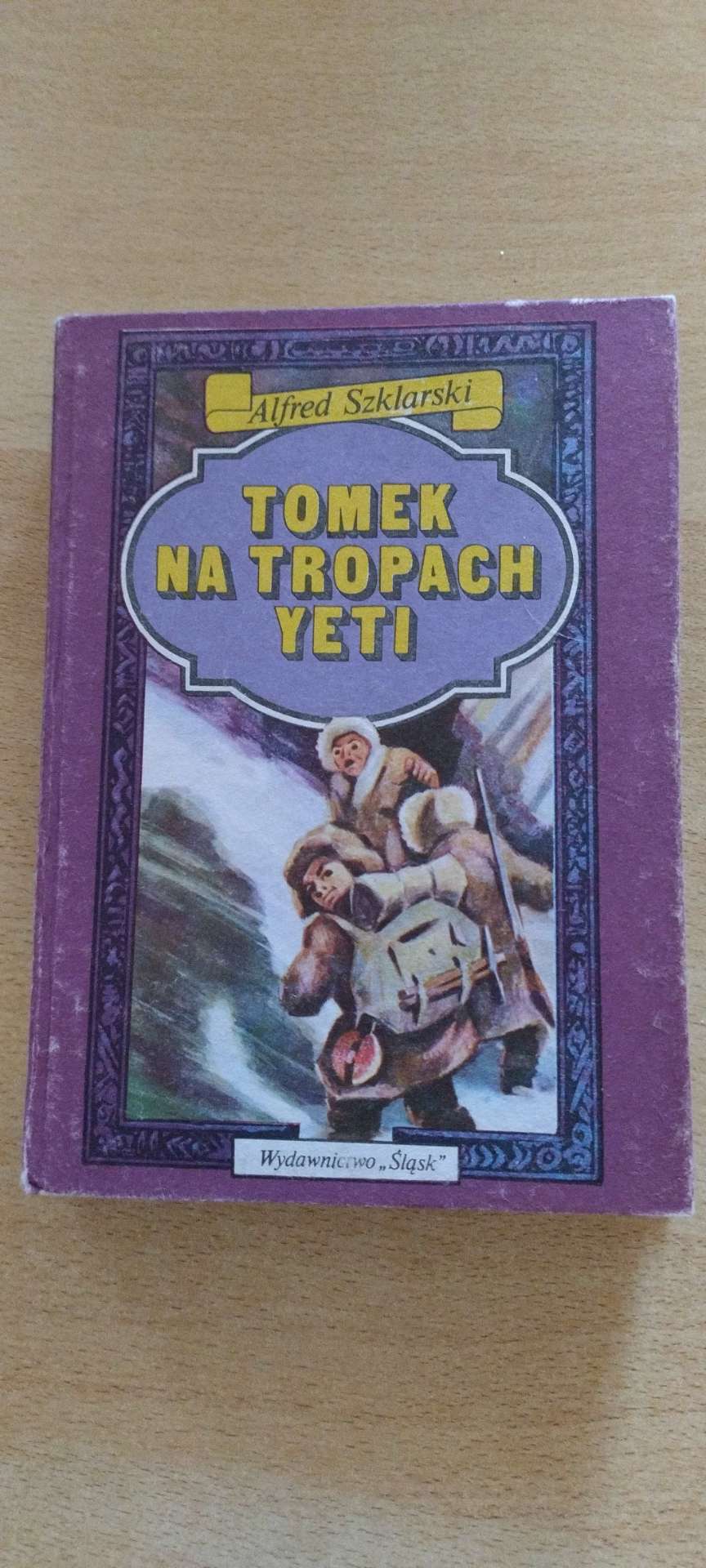 Książka Tomek na tropach Yeti -Alfred  Szklarski.