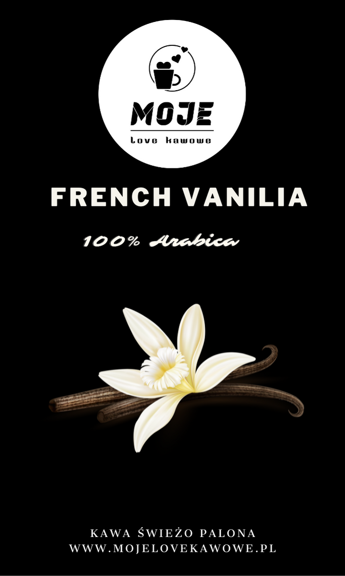Kawa smakowa French Vanilia 1000g zmielona