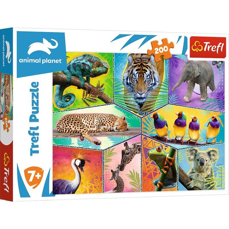 Puzzle 200 w egzotycz. świecie