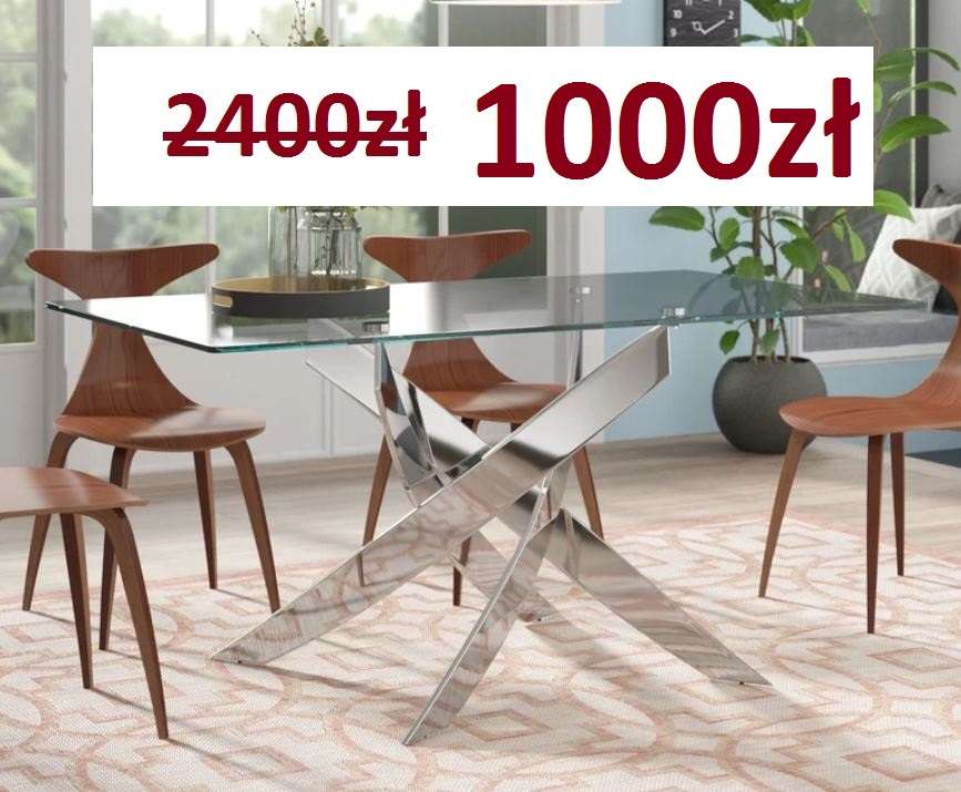 - 58% Nowy stół  firmy Etta Avenue 160x90  1000zł