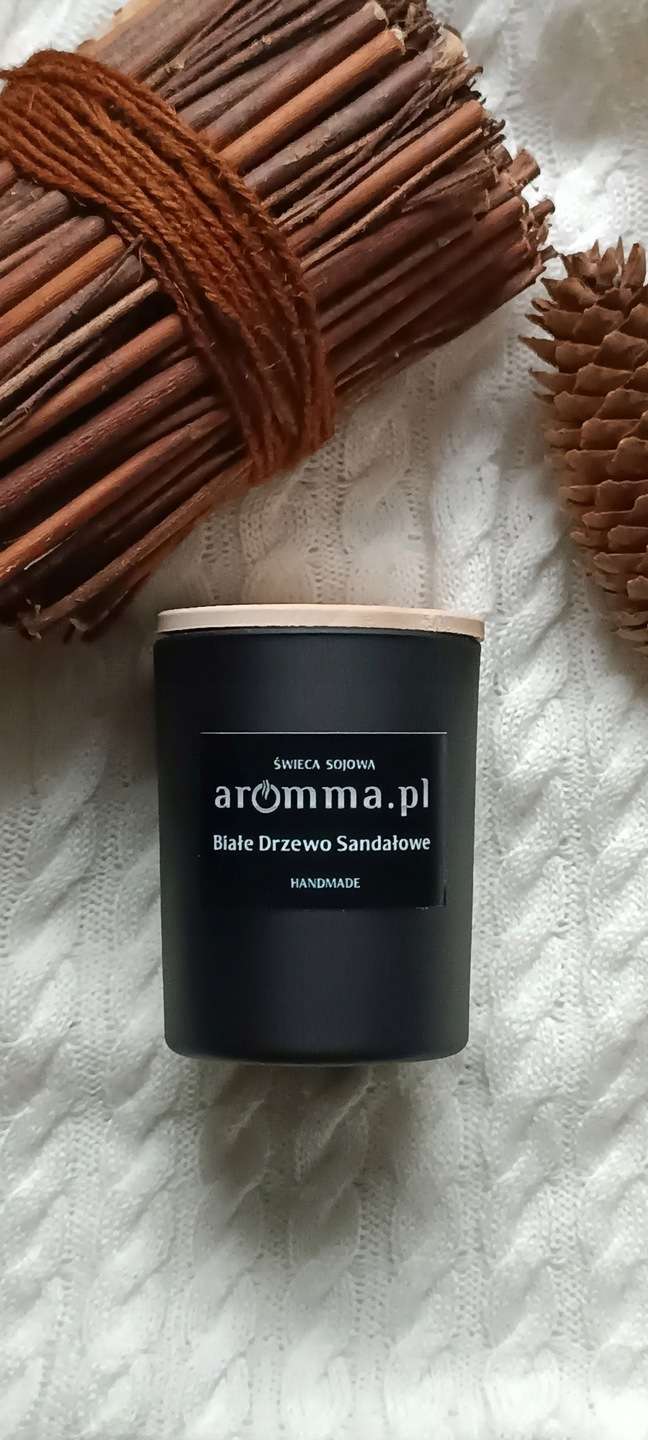 Świeca sojowa zapachowa Białe Drzewo Sandałowe 300 ml